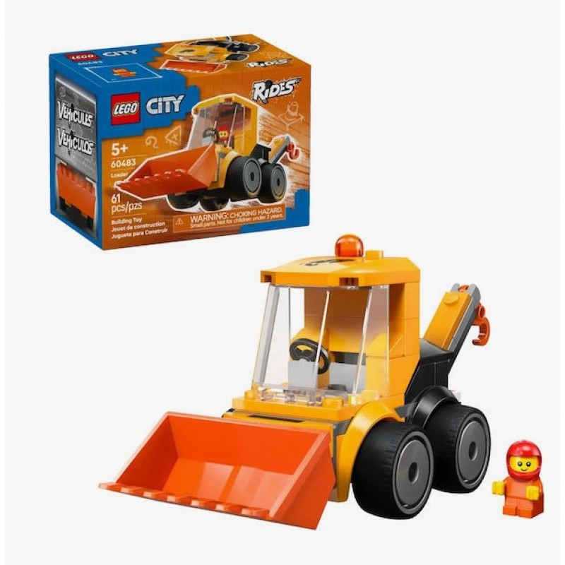City Rides – Construction Loader Για 5+ Ετών 61τμχ Lego