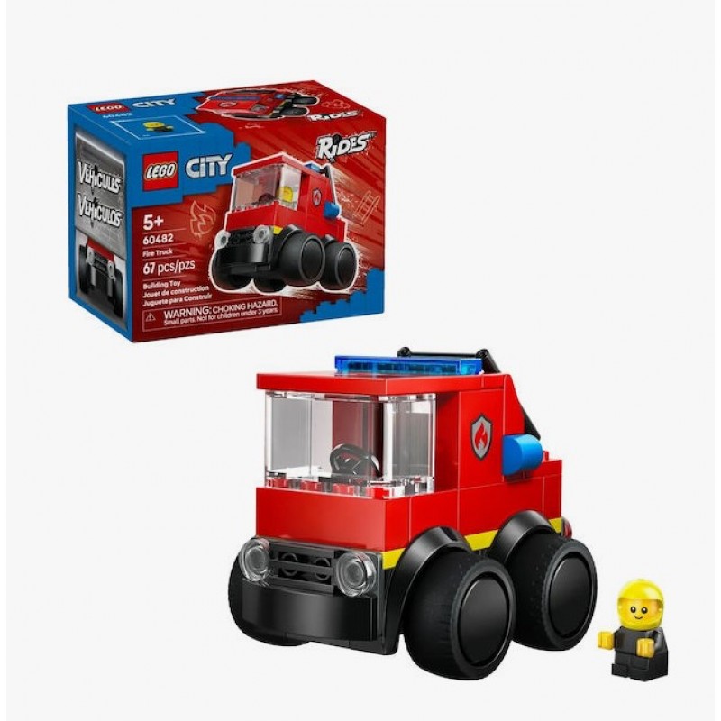 City Rides – Fire Truck Για 5+ Ετών 67τμχ Lego