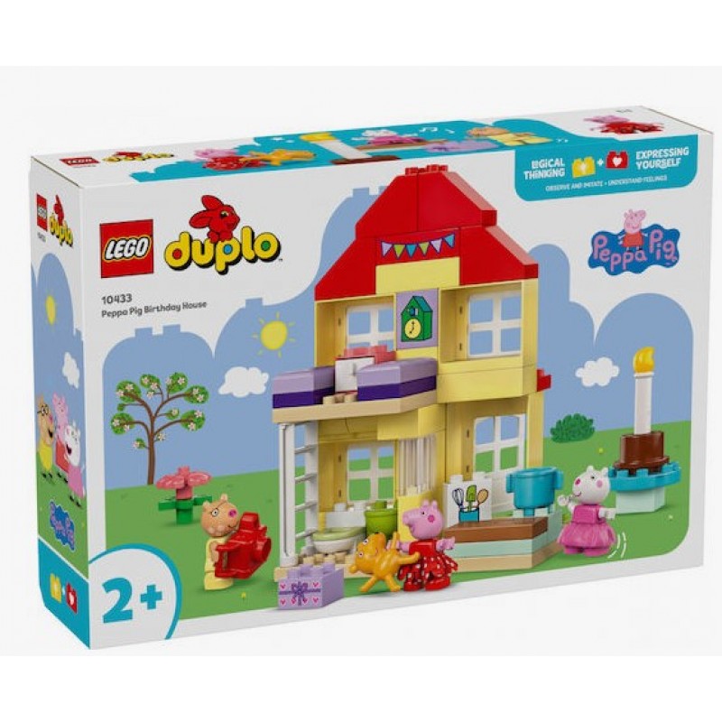 Duplo Peppa Pig Birthday House Για 2+ Ετών 59Τμχ LEGO 