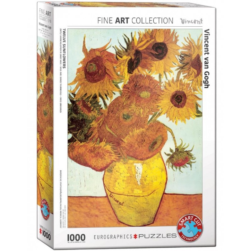 Puzzle 1000 pcs Twelve Sunflowers By Vincent Van Gogh