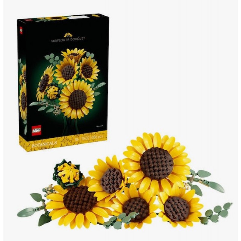 Botanical Collection Sunflower Bouquet Για 18+ Ετών 686τμχ Lego