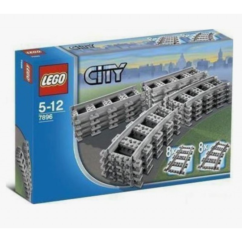 Ράγες Τρένου City για 5-12 Ετών Lego 