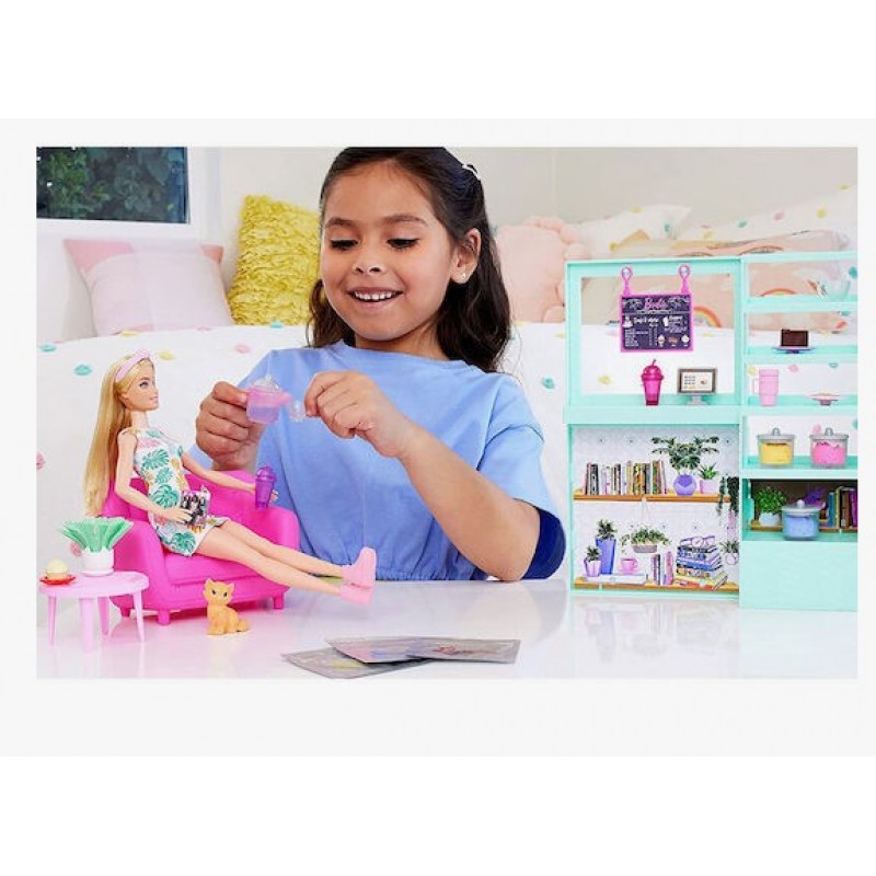 Barbie Wellness Ώρα Τσάι Σετ Κούκλας για 5+ Ετών Mattel