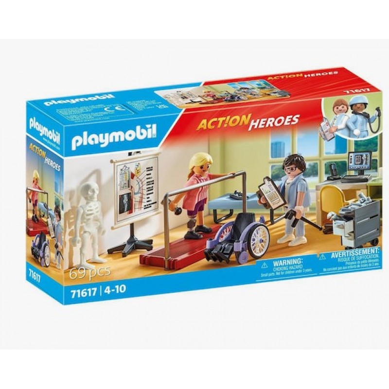 Action Heroes Κέντρο Αποκατάστασης Για 4-10 Ετών Playmobil 