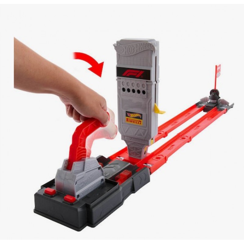 Παιχνιδολαμπάδα Hot Wheels Πίστα Racing Formula 1 Fast Race Race Track Set Formula 1 Mattel