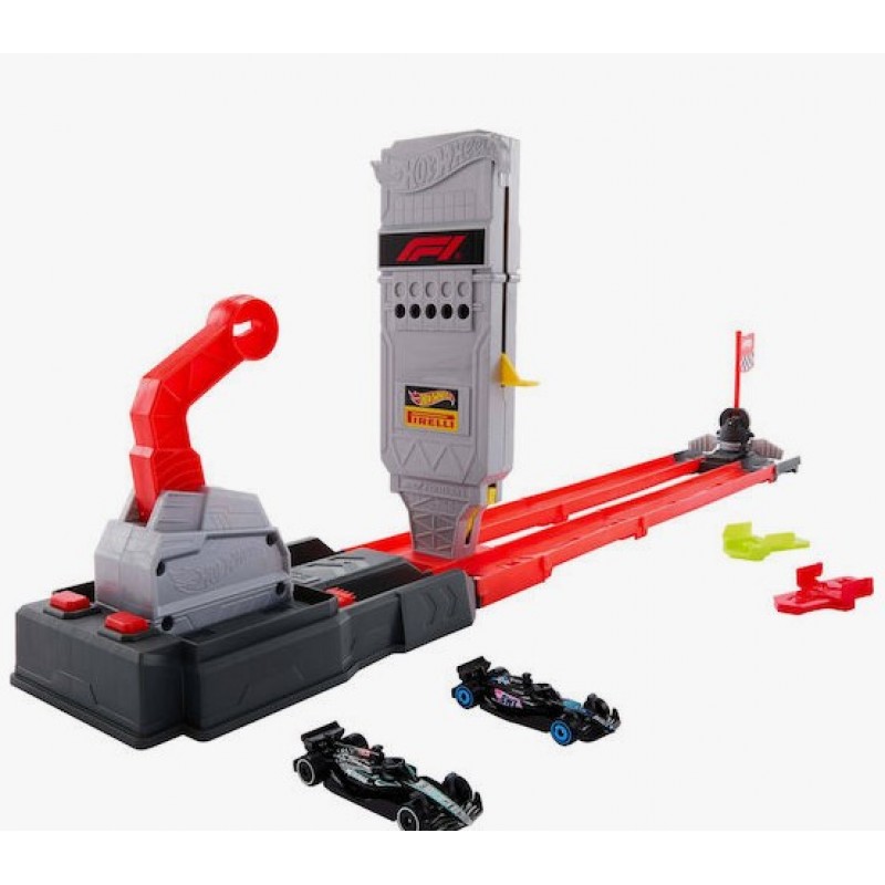 Παιχνιδολαμπάδα Hot Wheels Πίστα Racing Formula 1 Fast Race Race Track Set Formula 1 Mattel