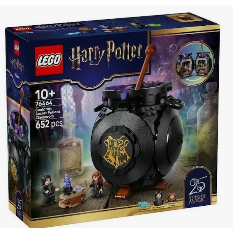 Harry Potter Cauldron: Secret Potions Classroom για 10+ Ετών 652τμχ Lego 