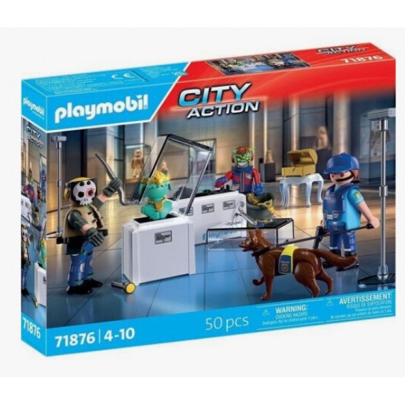 City Action Ληστεία Διαμαντιών Για 4-10 Ετών Playmobil 