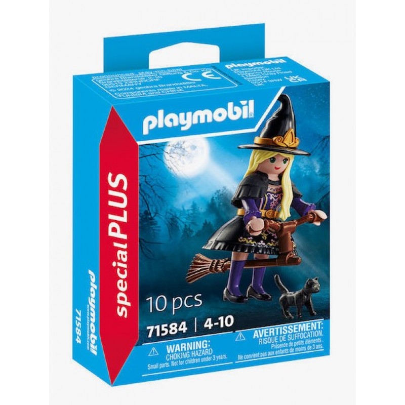 Special Plus Μάγισσα Για 4-10 Ετών Playmobil 