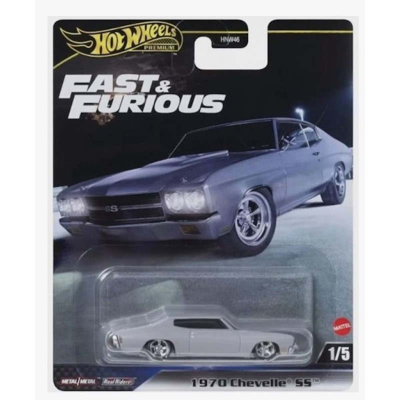 Hot Wheels Premium Fast Αυτοκινητάκι για 3+ Ετών (Διάφορα Σχέδια) 1τμχ Mattel 