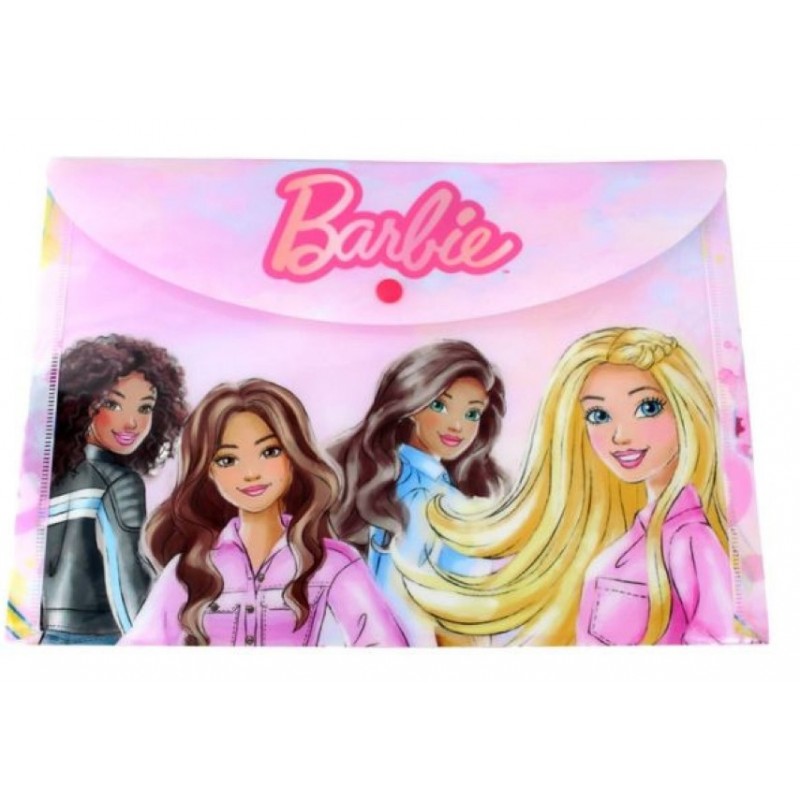 Φάκελος Κουμπί Pp Barbie Paints Gim