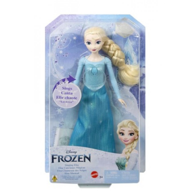 Κούκλα Disney Frozen Έλσα που τραγουδάει (HLW55) Mattel 