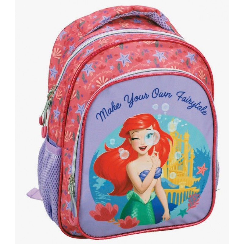 Σχολική Τσάντα Πλάτης Νηπιαγωγείου Princess Ariel 12lt Gim 