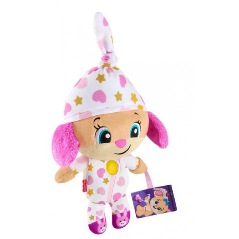 Fisher Price Εκπαιδευτικό Σκυλάκι Αγκαλιάς - Ροζ Mattel