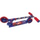 Παιδικό Πατίνι Αναδιπλούμενο Cars Δίτροχο για 5+ Ετών Μπλε AS 