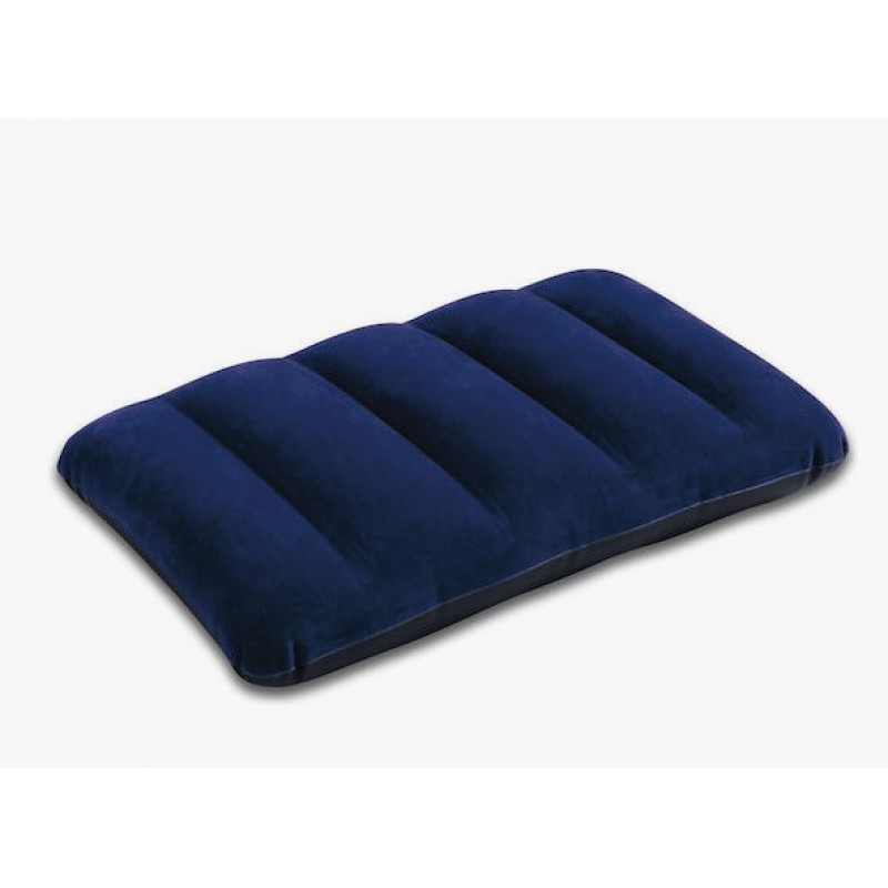 Μαξιλάρι Camping Βελούδινο Μωβ 43x28Εκ. Intex 