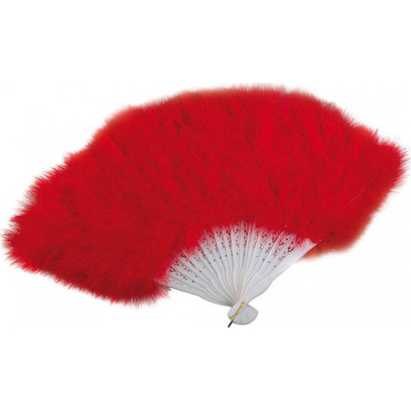 Βεντάλια Κόκκινη Fun Fashion 