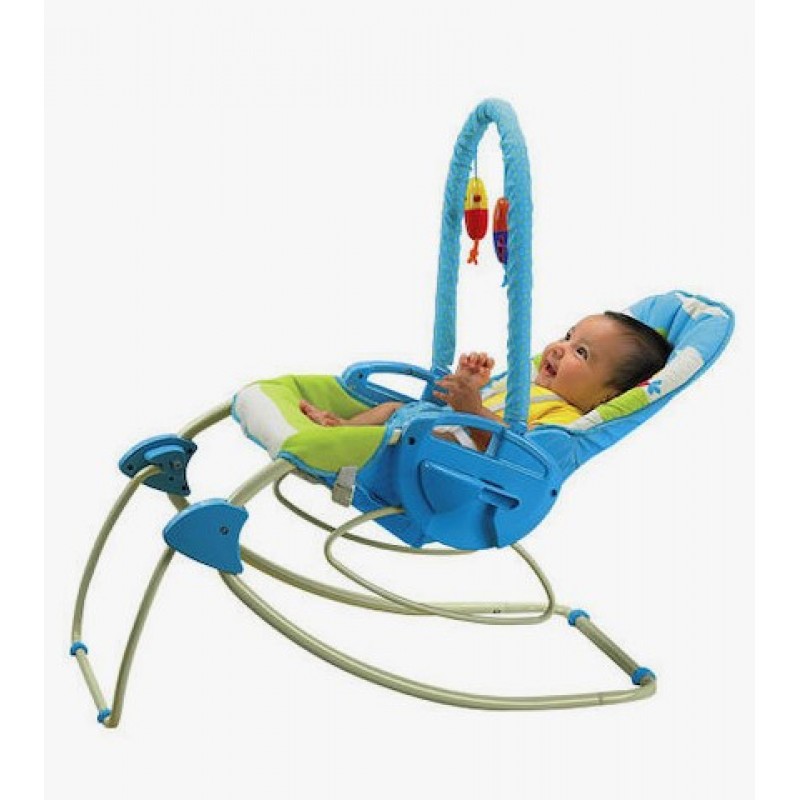 Fisher Price Relax Μωρού Κούνια Smart Stages με Μουσική 3 σε 1 για Παιδί έως 18kg Mattel