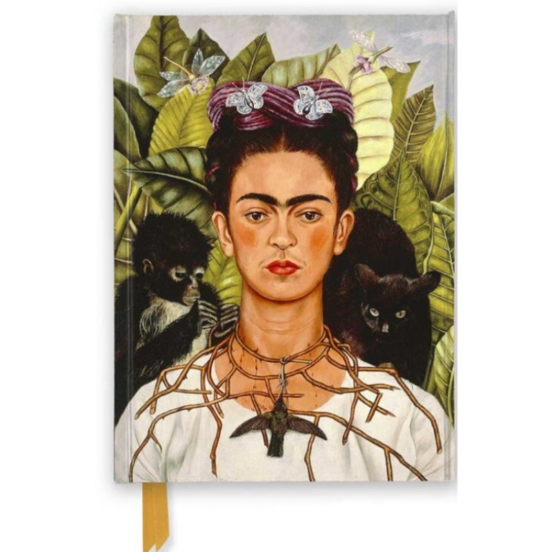 Σημειωματάριο Frida Kahlo: Self Portrait With Thorn Necklace And Hummingbird