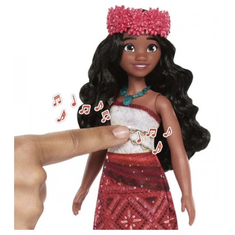 Παιχνιδολαμπάδα Βαϊάνα Που Τραγουδάει Ελληνικά Mattel 