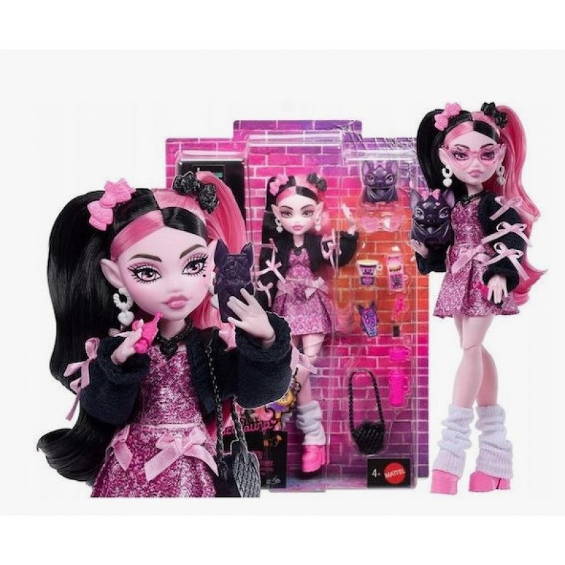 Σετ Κούκλας Monster High Draculaura για 4+ Ετών Mattel 
