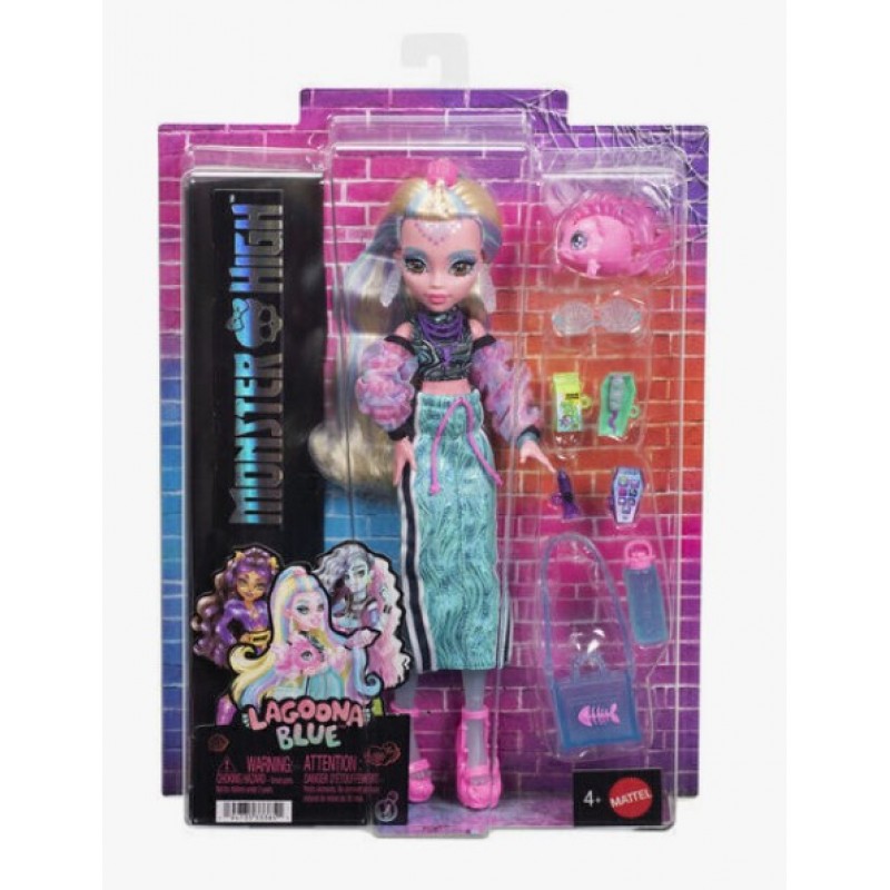 Σετ Κούκλας Monster High Lagoona 4+ Ετών Mattel 