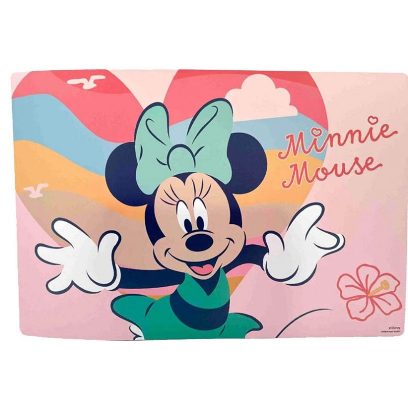Σουπλά πλαστικό Minnie Mouse πολύχρωμο Gim 