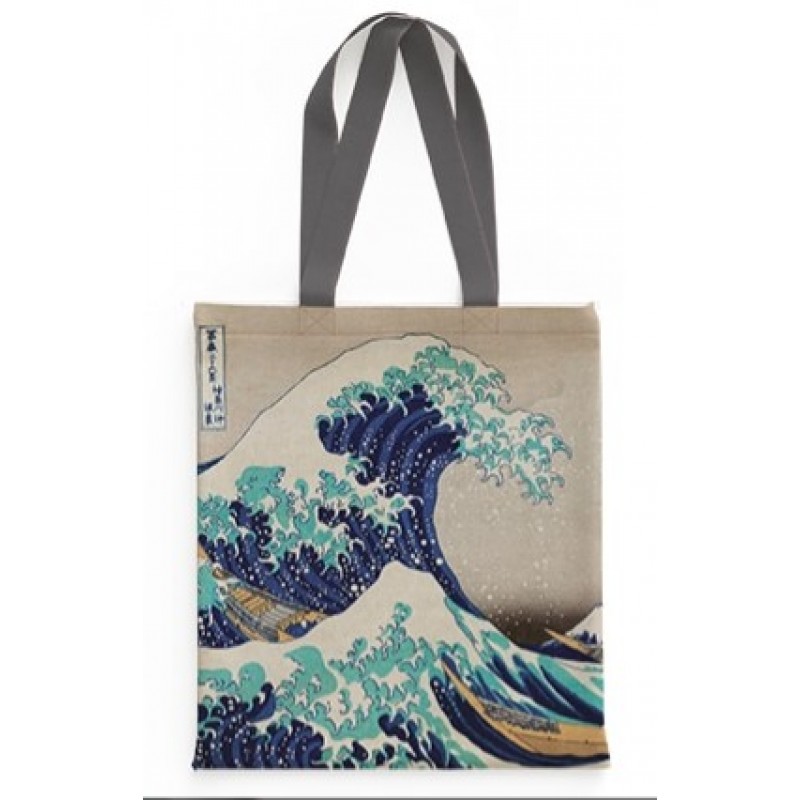 Τσάντα Υφασμάτινη Σουετ Hokusai - Great Wave off Kanagawa Brainfood