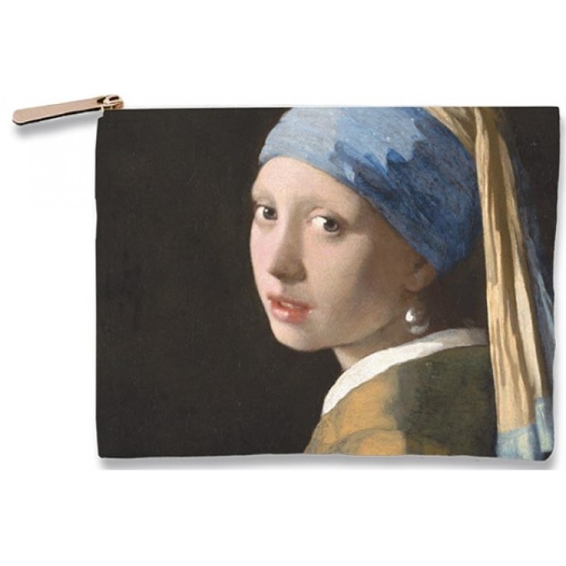 Πορτοφόλι Υφασμάτινο Σουετ Vermeer - Girl with the Pearl Earring Brainfood