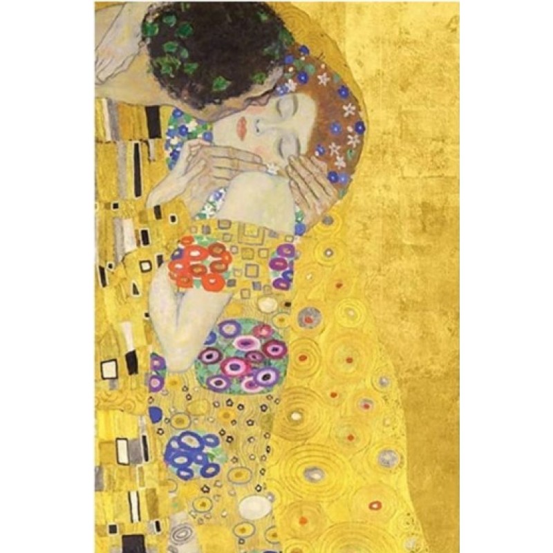 Τετράδιο Ριγέ 14x21 Klimt, The Kiss Brainfood 
