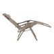 Αναδιπλούμενη Πολυθρόνα Εξοχής "Zero Gravity" Μπεζ Χρώμα 93X65X104 εκ. Fylliana