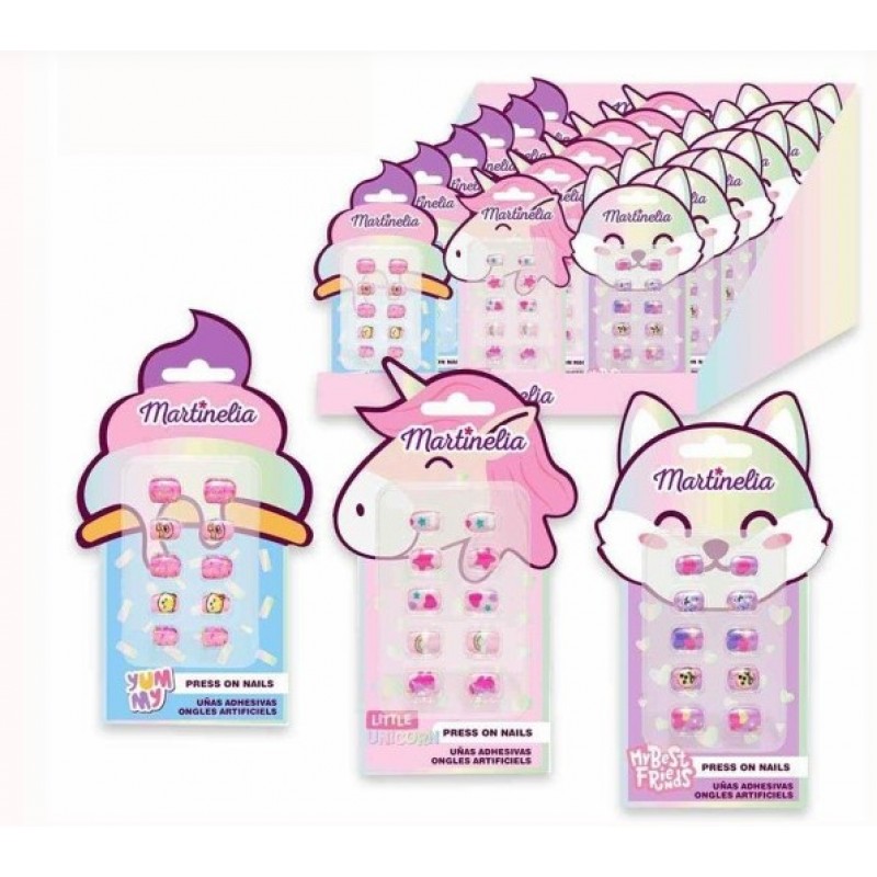 Martinelia World Fake Nails 3 Σχέδια