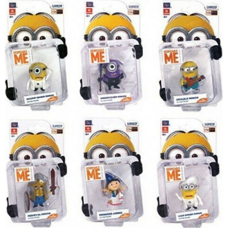Παιχνίδι Μινιατούρα Despicable Me Collectable Figures Minions για 4+ Ετών 5εκ. (Διάφορα Σχέδια) 1τμχ AS