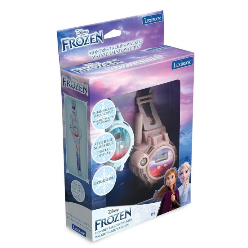 Ψηφιακό Ρολόι Χειρός Με Walkie Talkie Disney Frozen Lexibook 