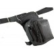 Τσαντάκι Μηρού Στρατιωτικό από Cordura Μαύρο 3lt Polo Waist Bag Side Gun