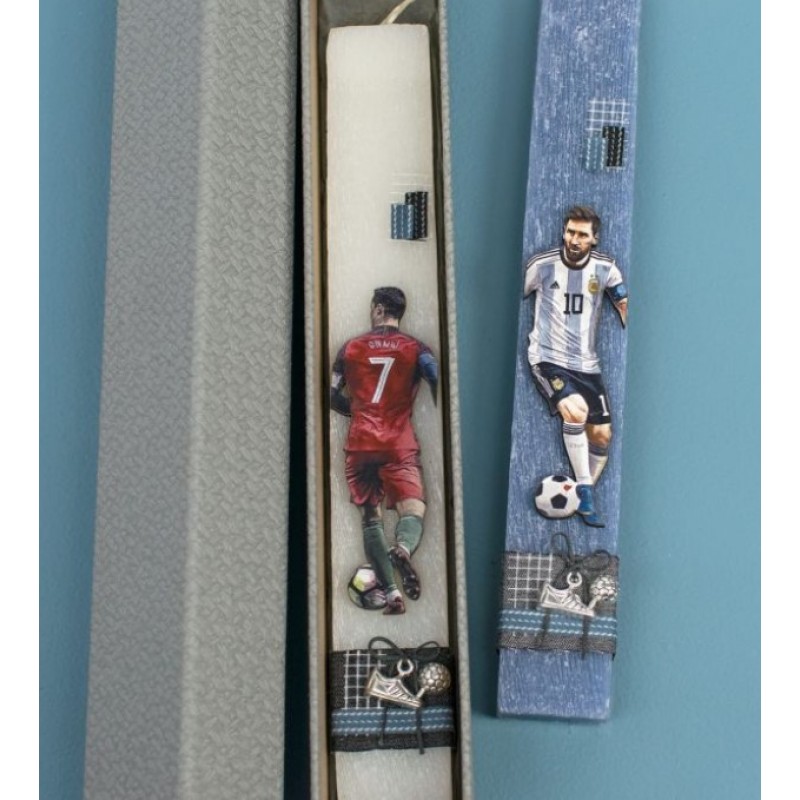 Λαμπάδα Πλακέ Κοντή Ποδοσφαιριστής Δημιουργίες