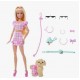 Κούκλα Barbie Twinning Looks & Σκυλάκι για 3+ Ετών Mattel