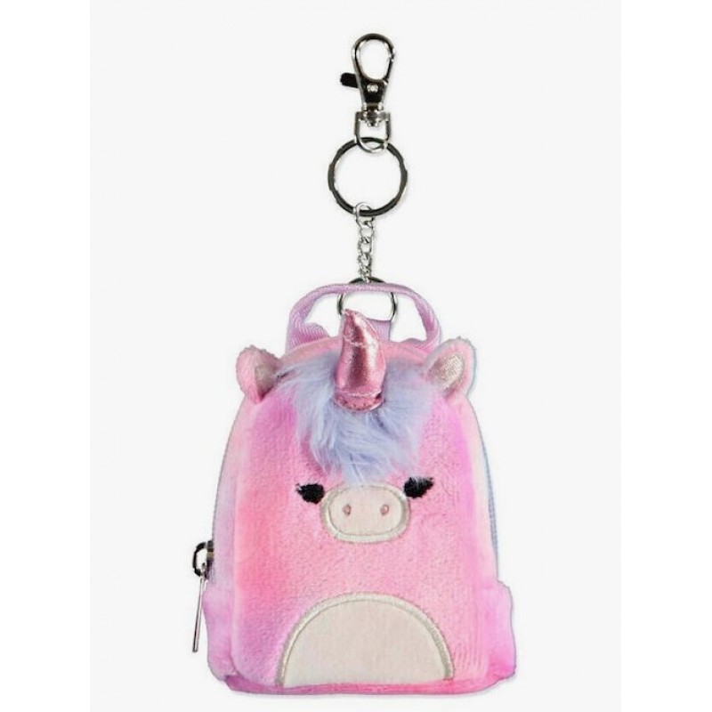Πορτοφολάκι Μπρελόκ Jazwares Squishmallows Lola Micro Backpack Gim 