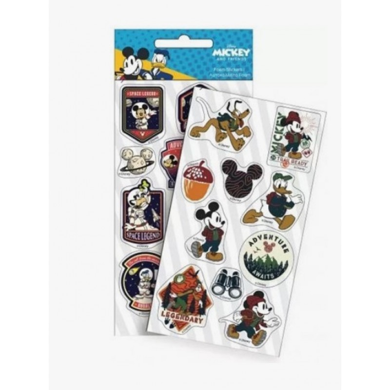 Αυτοκόλλητα Mickey Friends Puffy Foam Gim 