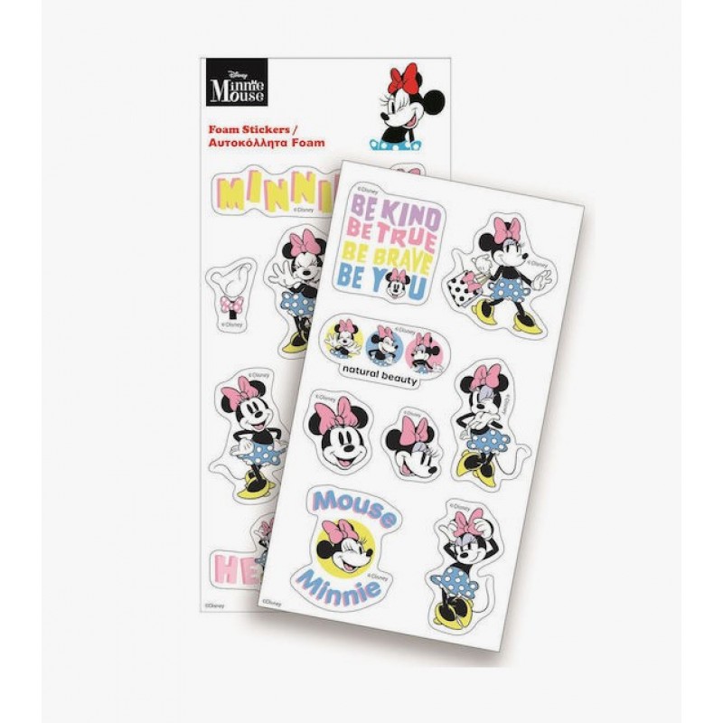 Αυτοκόλλητα Minnie Foam Gim 