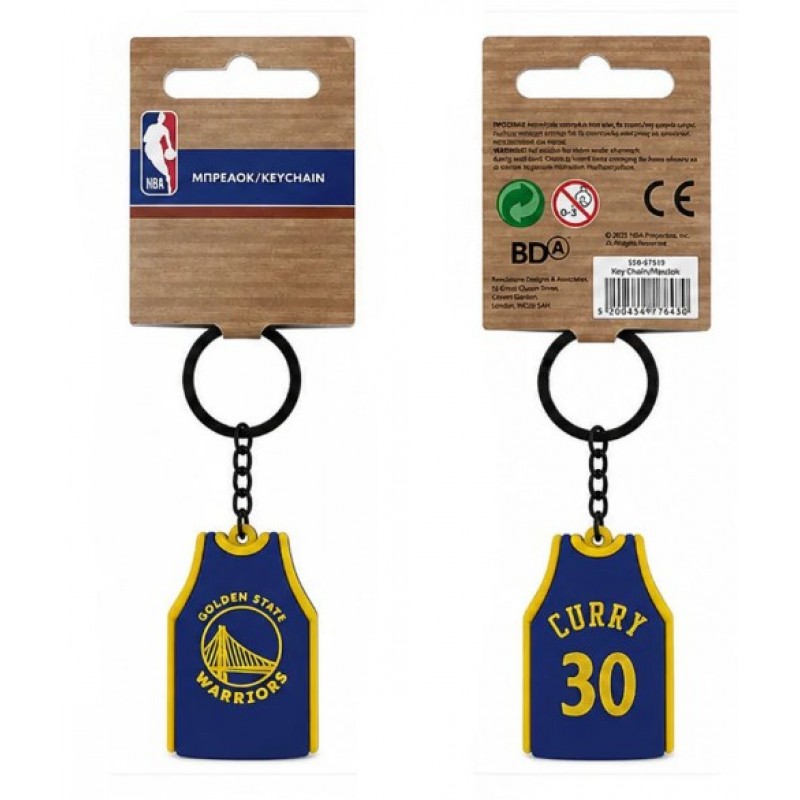 Μπρελόκ Jersey NBA Players Stephen Curry 30 Back Me Up 