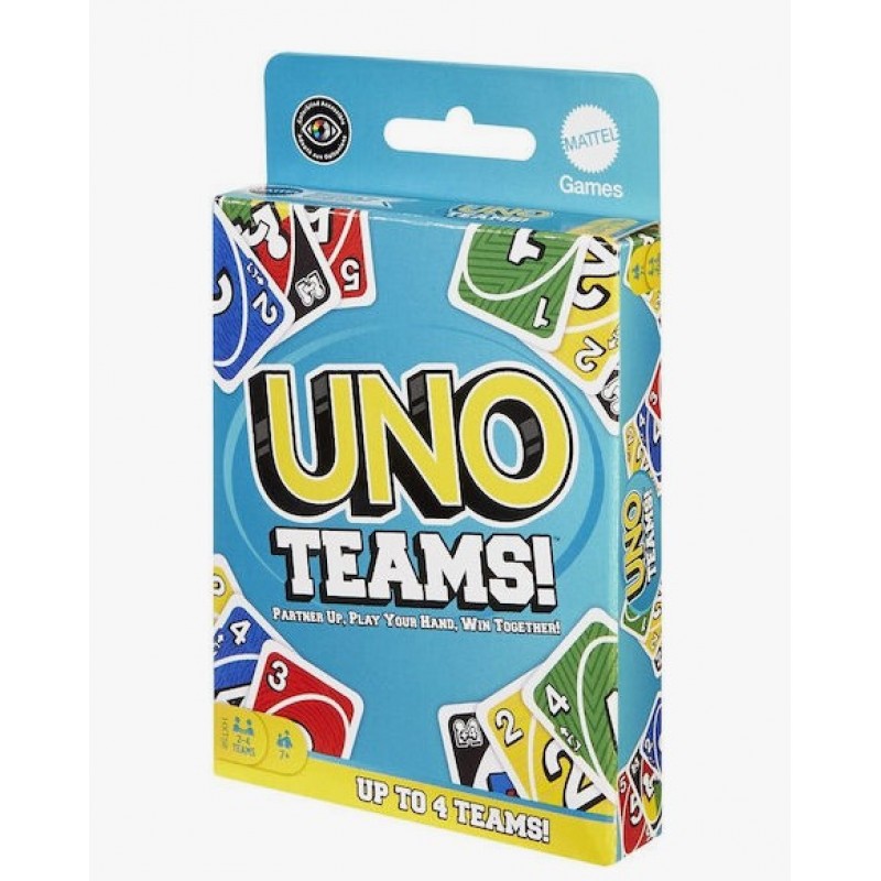 Επιτραπέζιο Παιχνίδι Uno Teams Mattel