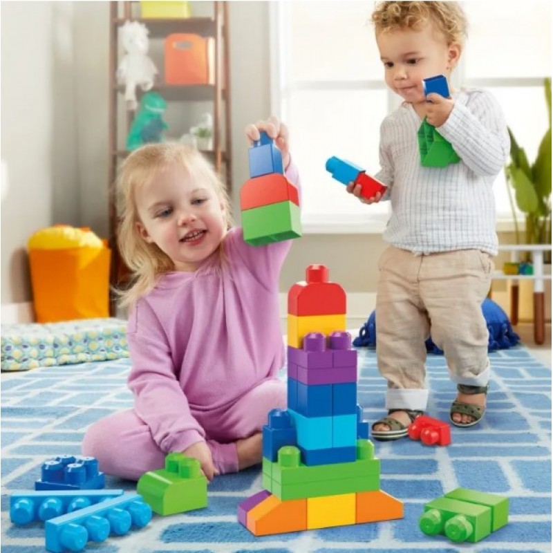 Mega Bloks Τουβλάκια-Τσάντα 60Τμχ Mattel