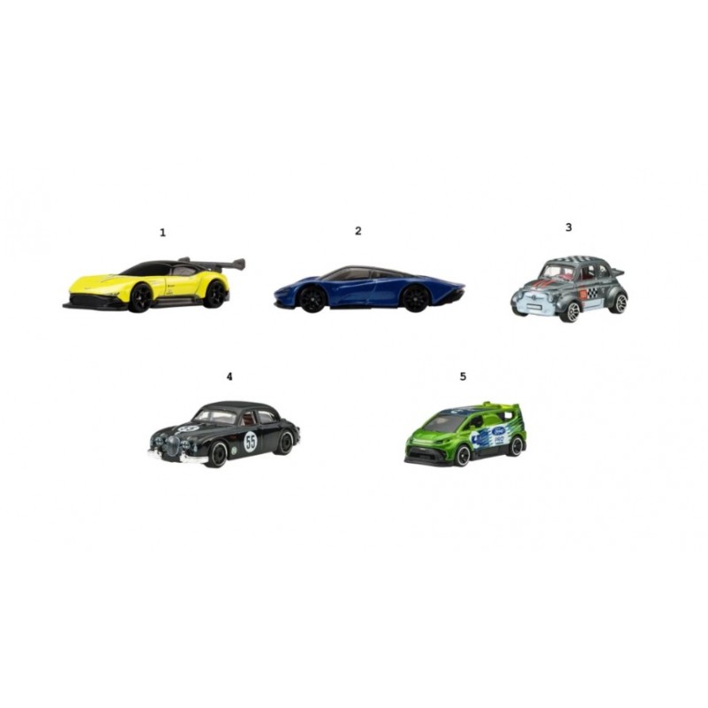 Αυτοκινητάκια-Αυτοκινητοβιομηχανίες Hot Wheels UK Hill Climbers 5 Σχέδια Mattel