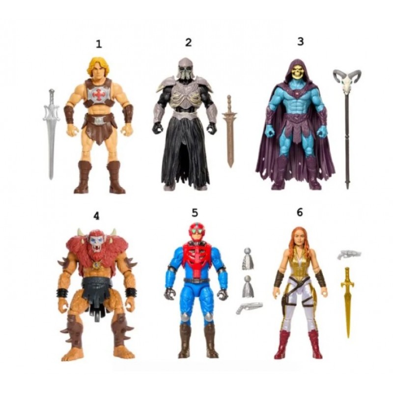 Φιγούρες Masters Of The Universe 6 Σχέδια Mattel
