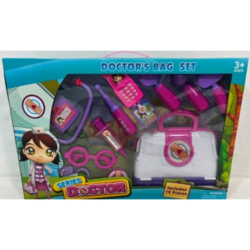 Ιατρικά Εργαλεία Με Τσάντα Γιατρού Kider Toys