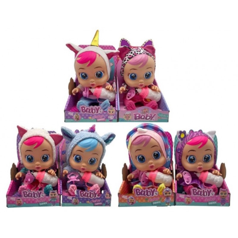 Μωράκι Που Κλαίει Αληθινά Σε 6 Σχέδια Kider Toys
