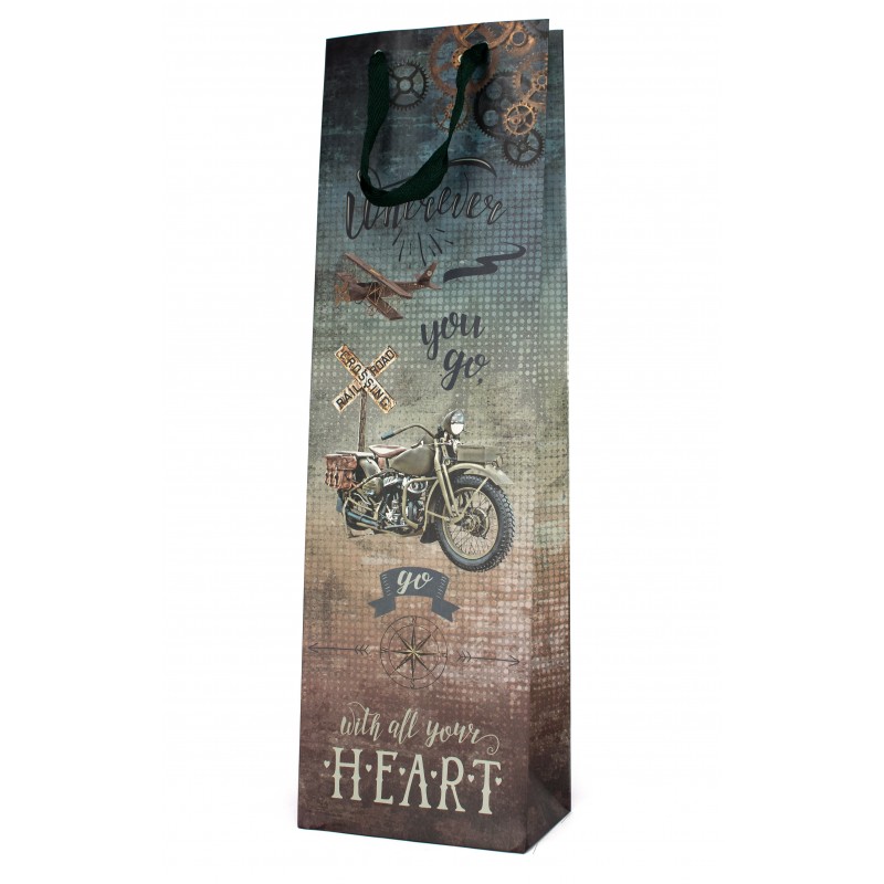 Σακούλα Vintage Μηχανή 15x50Εκ Δημιουργίες 