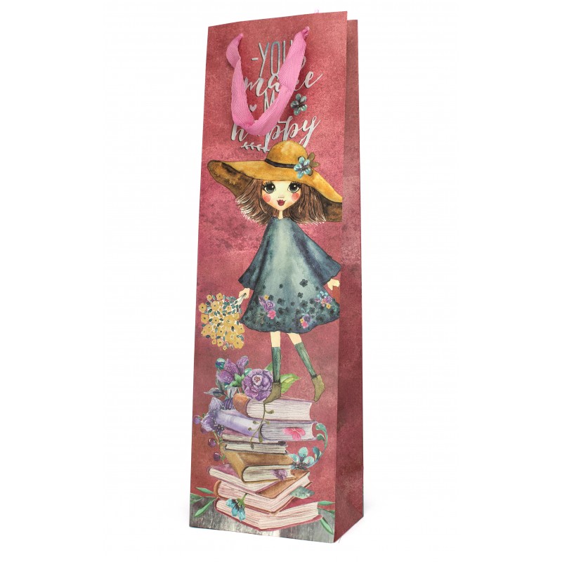 Σακούλα Κορίτσια Βιβλία 15x50Εκ Δημιουργίες 