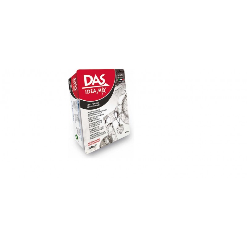 Πηλός Idea Mix 100γρ. Μαύρο (Portoro Black) Das 